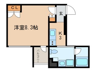 COZY菊井の物件間取画像